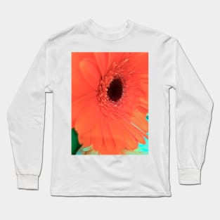 Orange Flower - Autumn Bouquet - Flowers Long Sleeve T-Shirt